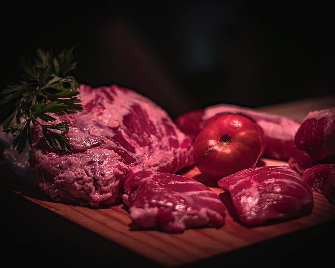 Cortes premium de carne roja