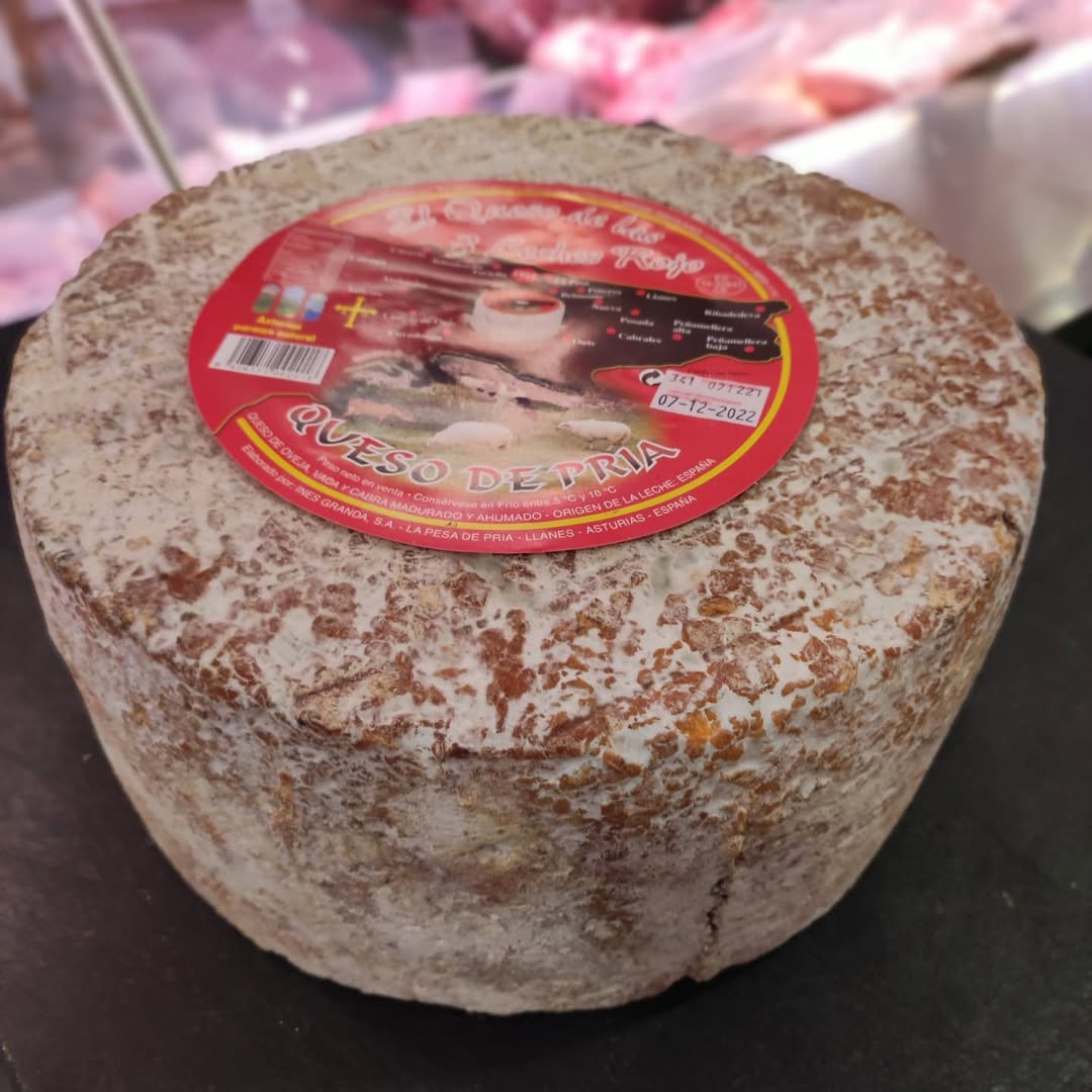 Queso de Pría con afinación natural